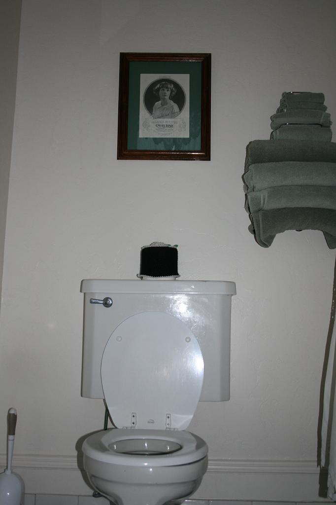 20081024 Route 66 081.jpg - Williams - The spare roll of toilet paper is wearing a hat...